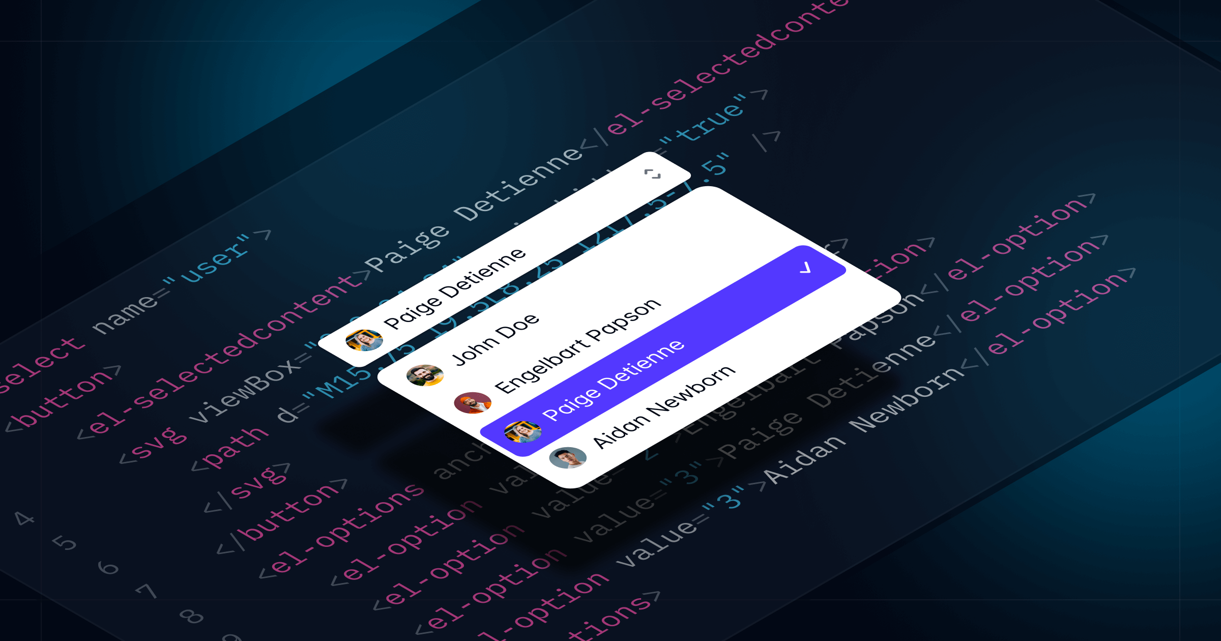 Preview of the new Tailwind Plus Elements library